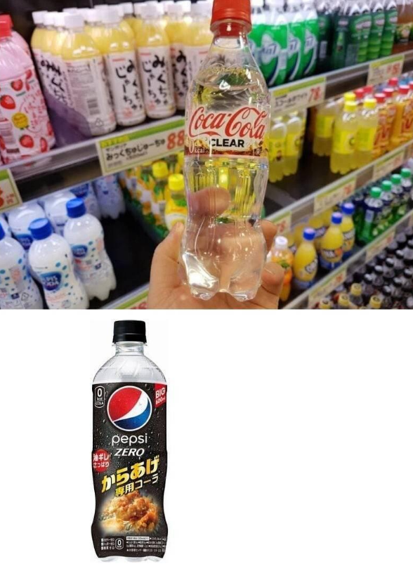 일본에 투명한 음료수가 유행인 이유