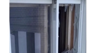 매형 찾아와서 창문 부시고 난리남