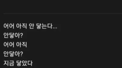 여친한테 주차 봐달라니까