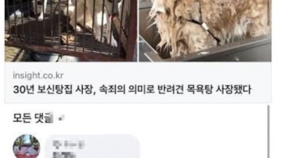 보신탕집 사장이 속죄로 택한 업종