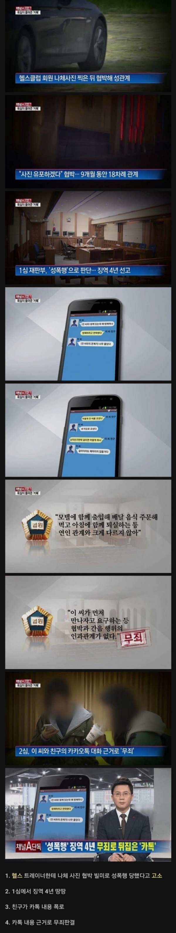 헬스 트레이너에게 성폭행 당한 여자