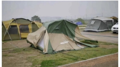 캠핑장에 출몰한 중딩들