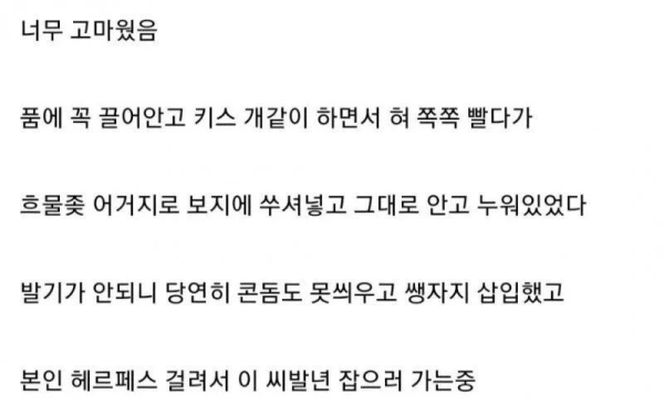 발기부전의 안마방 후기