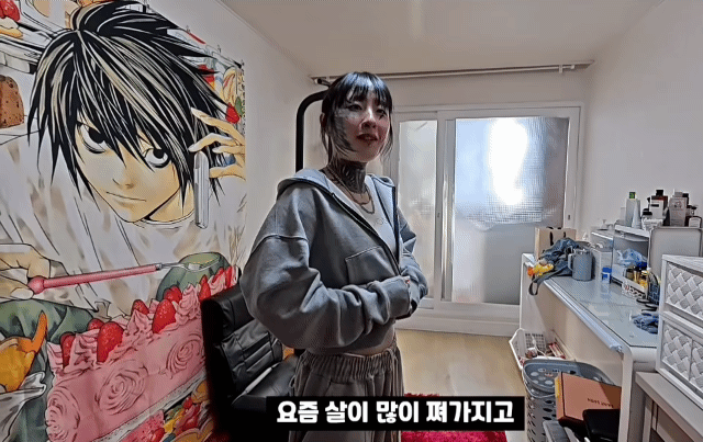 타투 대회 2등했다는 여성의 몸