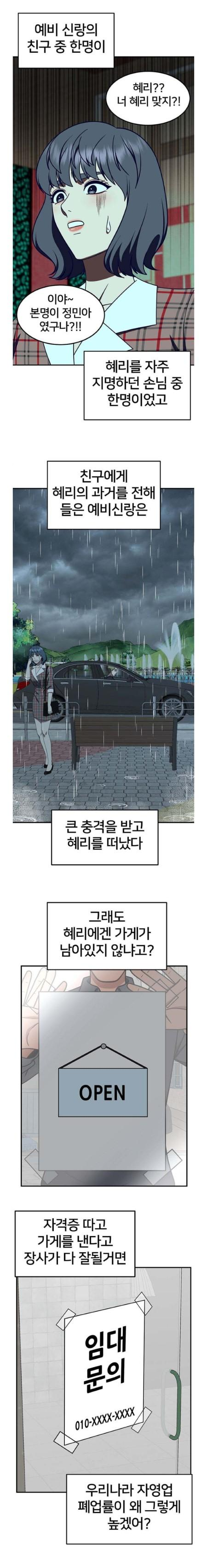 업소녀의 신분세탁 만화