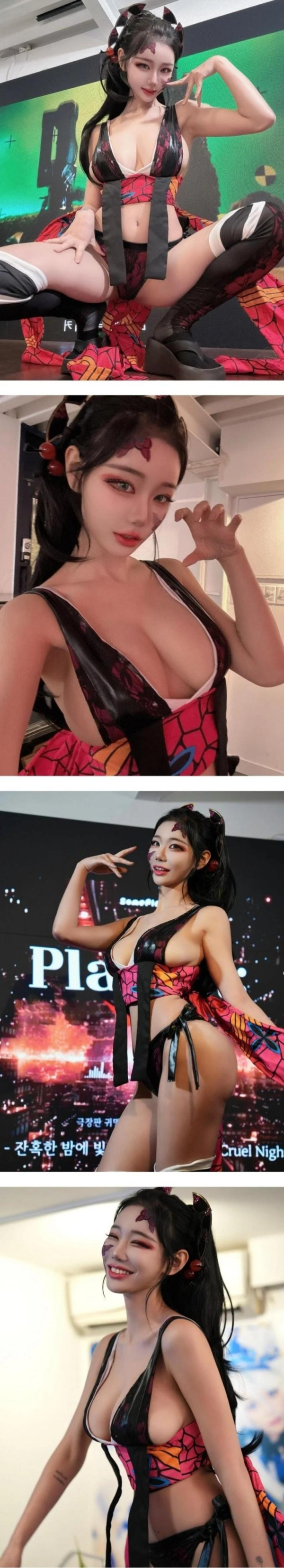 애니메이션 코스프레한 빛베리