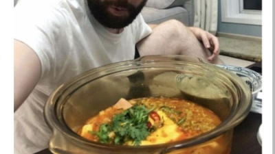 한식에 진심인 대한미국놈