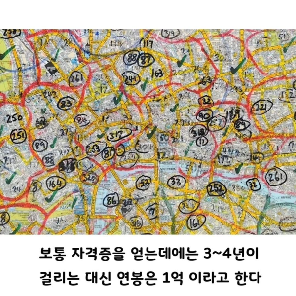 택시면허 따는데 3년 걸리는 나라