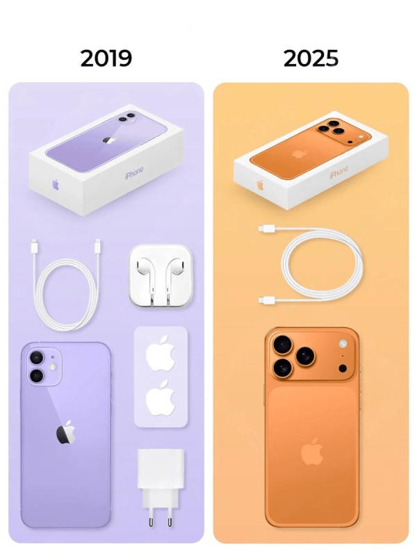 아이폰 구성품 변화