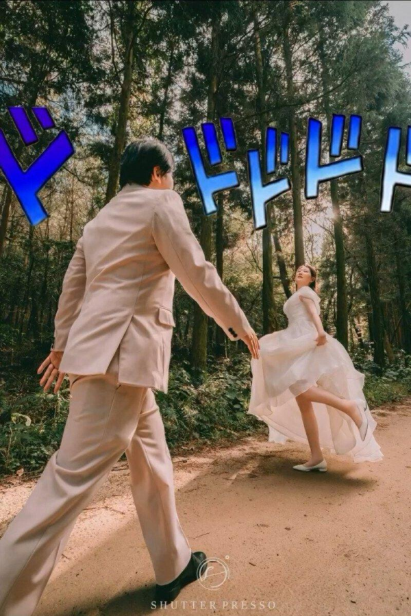 기묘한 요구를 받은 사진사