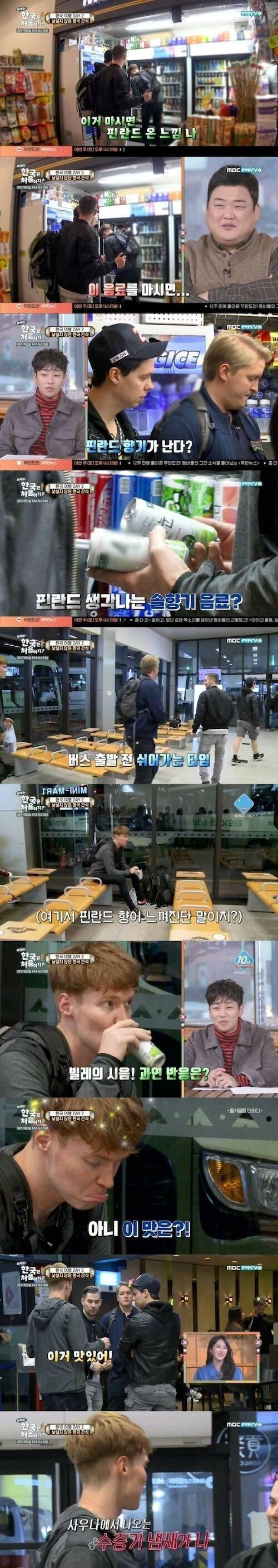 핀란드인이 인정한 한국음료