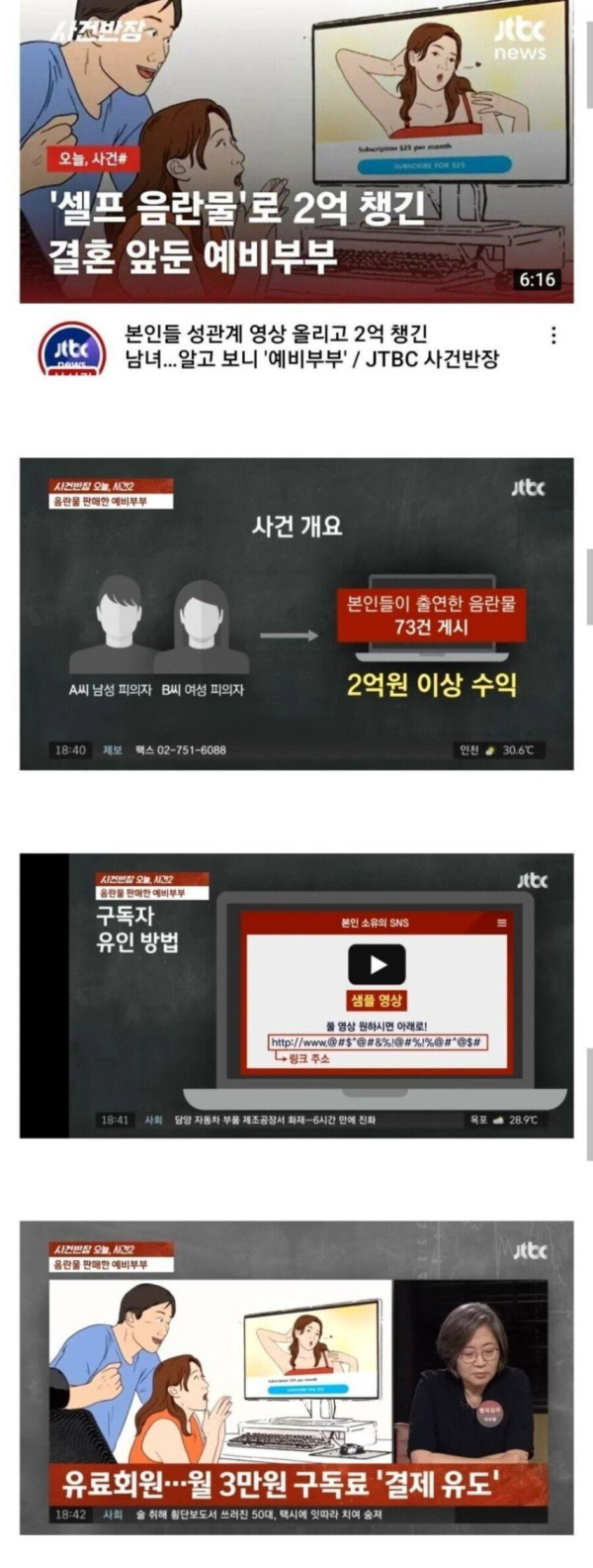 성관계 하면서 돈 버는 예비부부