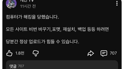 해킹당한 스트리머의 해결법