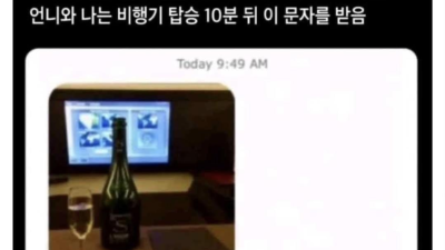 혼자만 비즈니스 탄 엄마