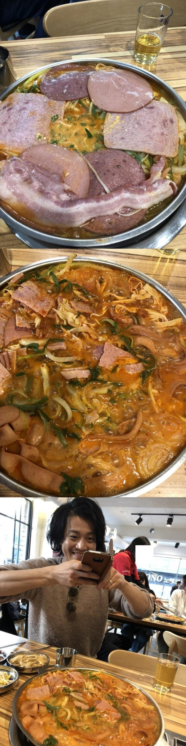 부대찌게 자주 먹으러 온다는 아는 일본형
