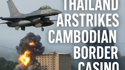 태국, 전투기로 캄보디아 국경 ‘로열힐 카지노’ 공습… 국경 분쟁 확대