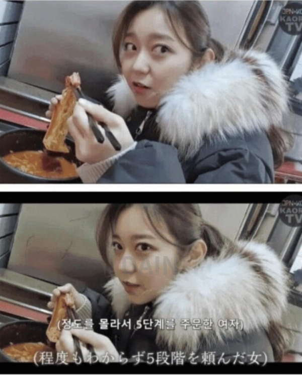 매운거 먹어본다고 라면집 찾아간 일본 유튜버