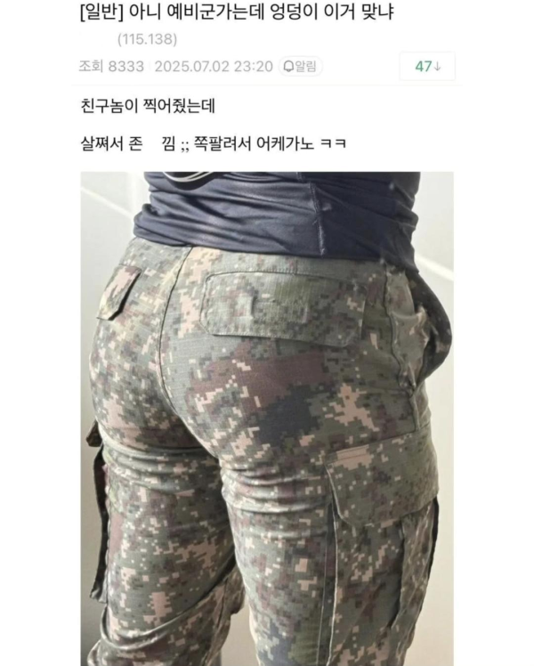 예비군 가는 디시인