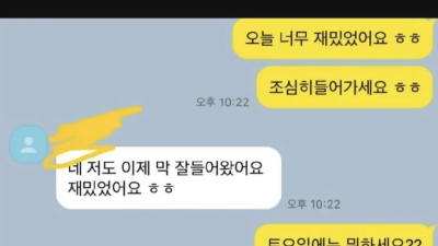 너무 솔직한 소개팅남