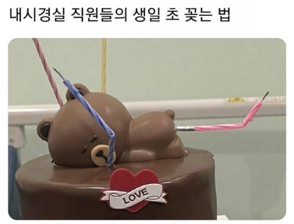 내시경실 직원 생일