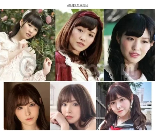 일본 AV배우 성형 전 후 차이