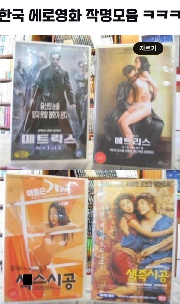 한국 에로영화 작명 모음