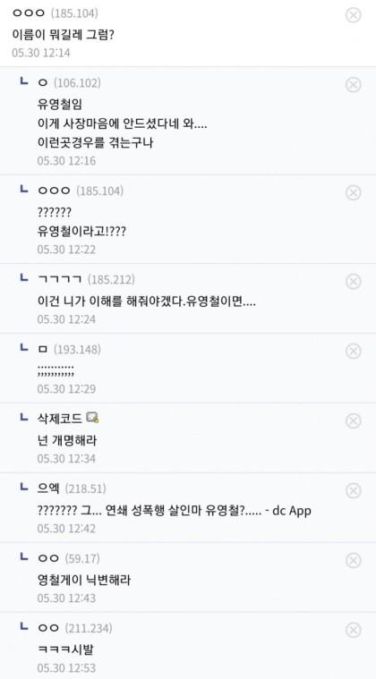 이름 때문에 입사 거부당한 디씨인
