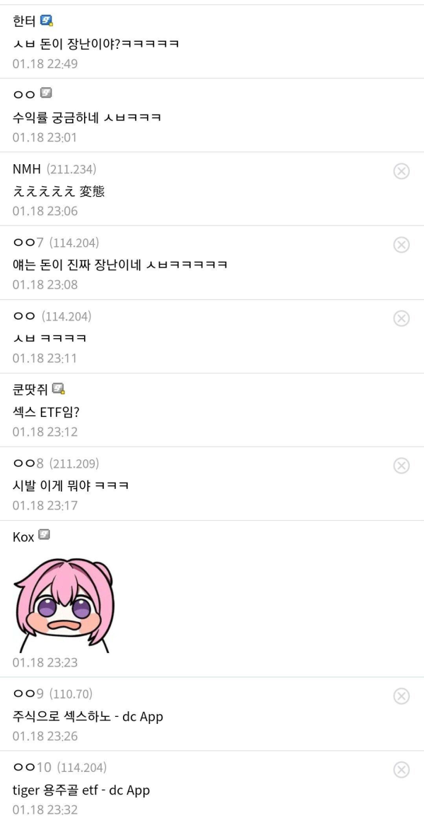 디시 주식겔 근황