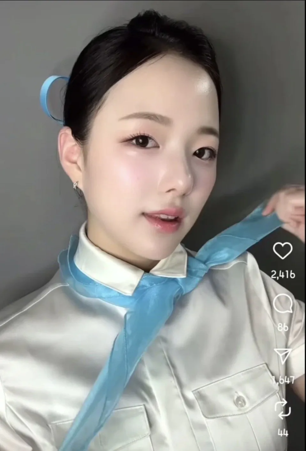 평범녀의 승무원 메이크업 전 후