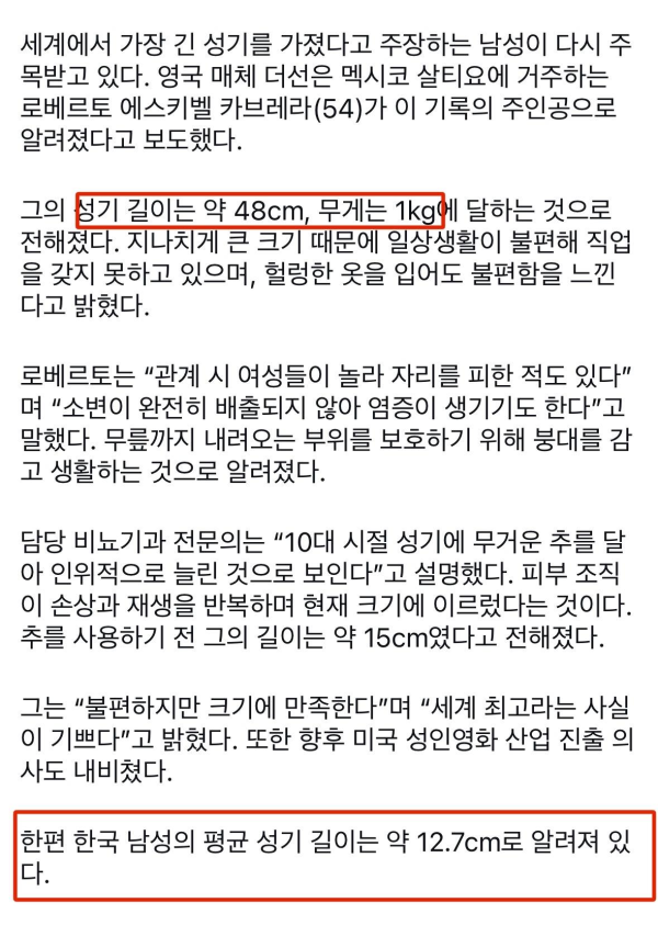 세상에서 가장 큰 꽈추형