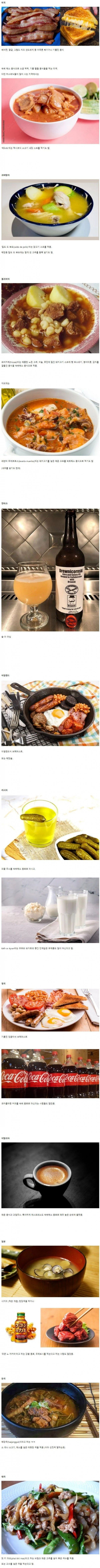 세계 각국의 해장법