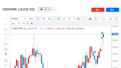 26년도 최고환율 돌파!!!